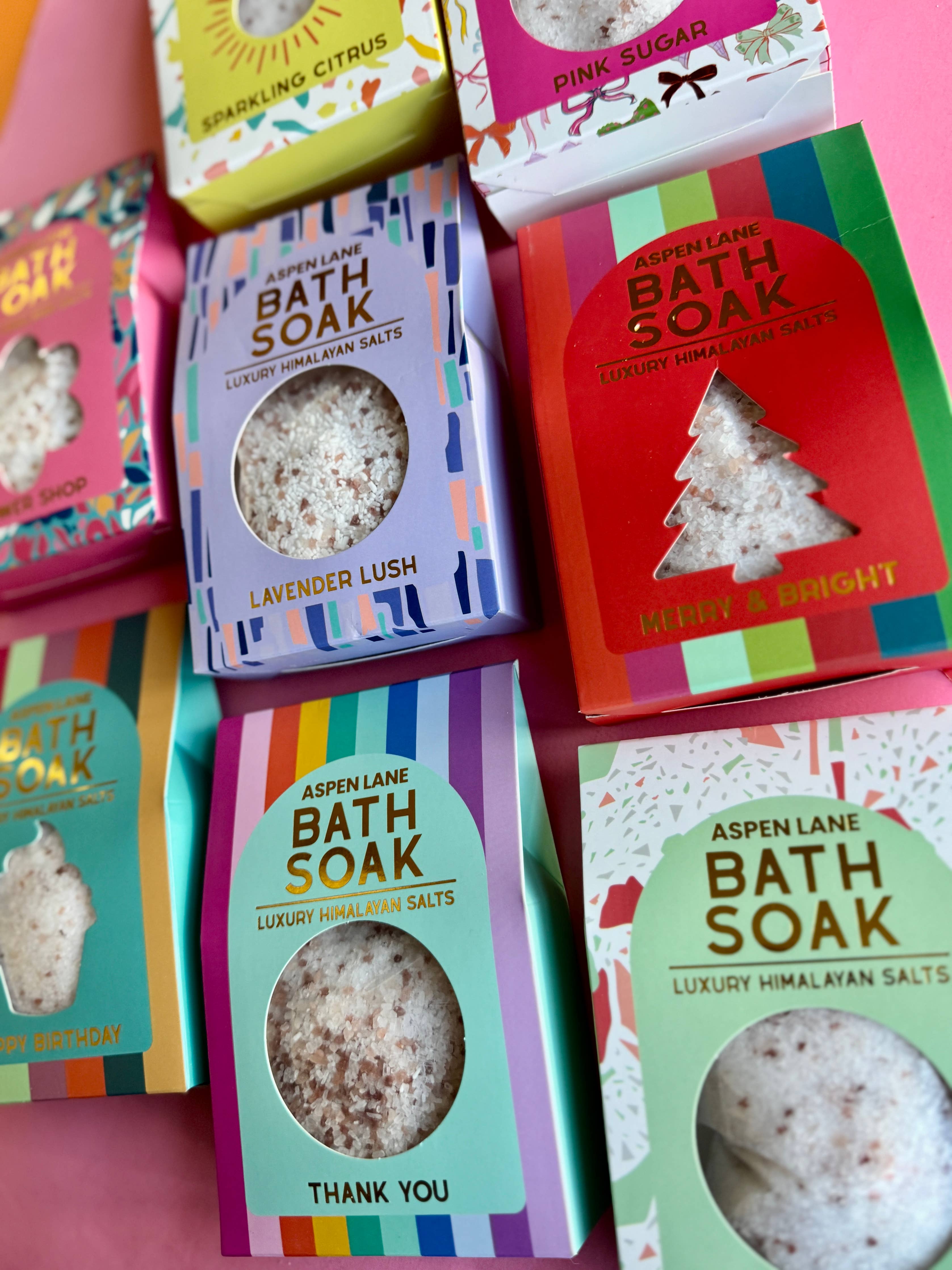 Grapefruit Mint Bath Salt Gift Stocking Stuffer