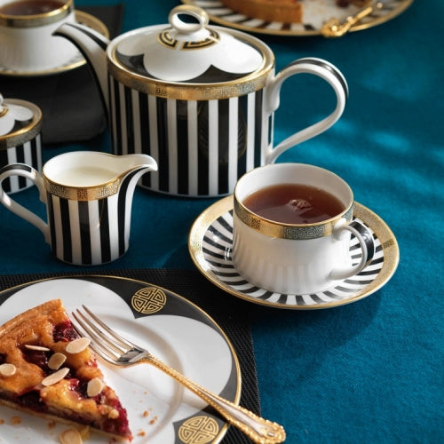 Satori Black Tea Cup Saucer