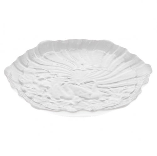 Swan Service White Cake Platter 11"