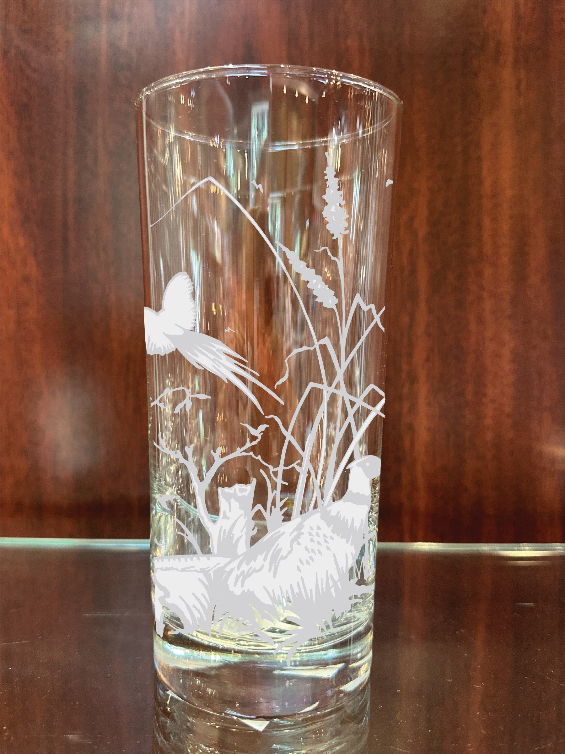LVH Pheasant Highballs, Set of Four