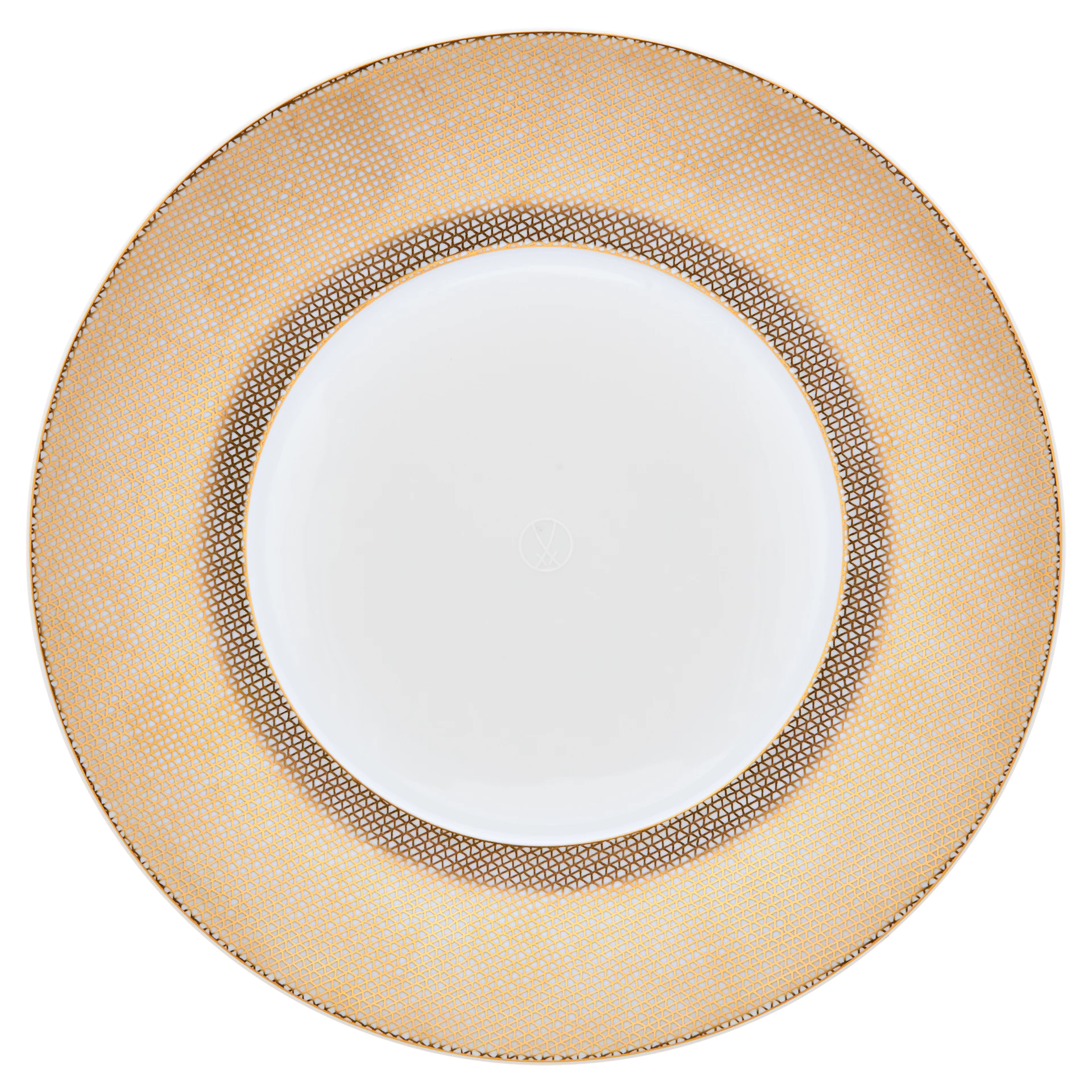 Cosmopolitan Mesh Gold Dinner Plate - Small
