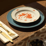 The Original Dinner Plate - Plain Petrol