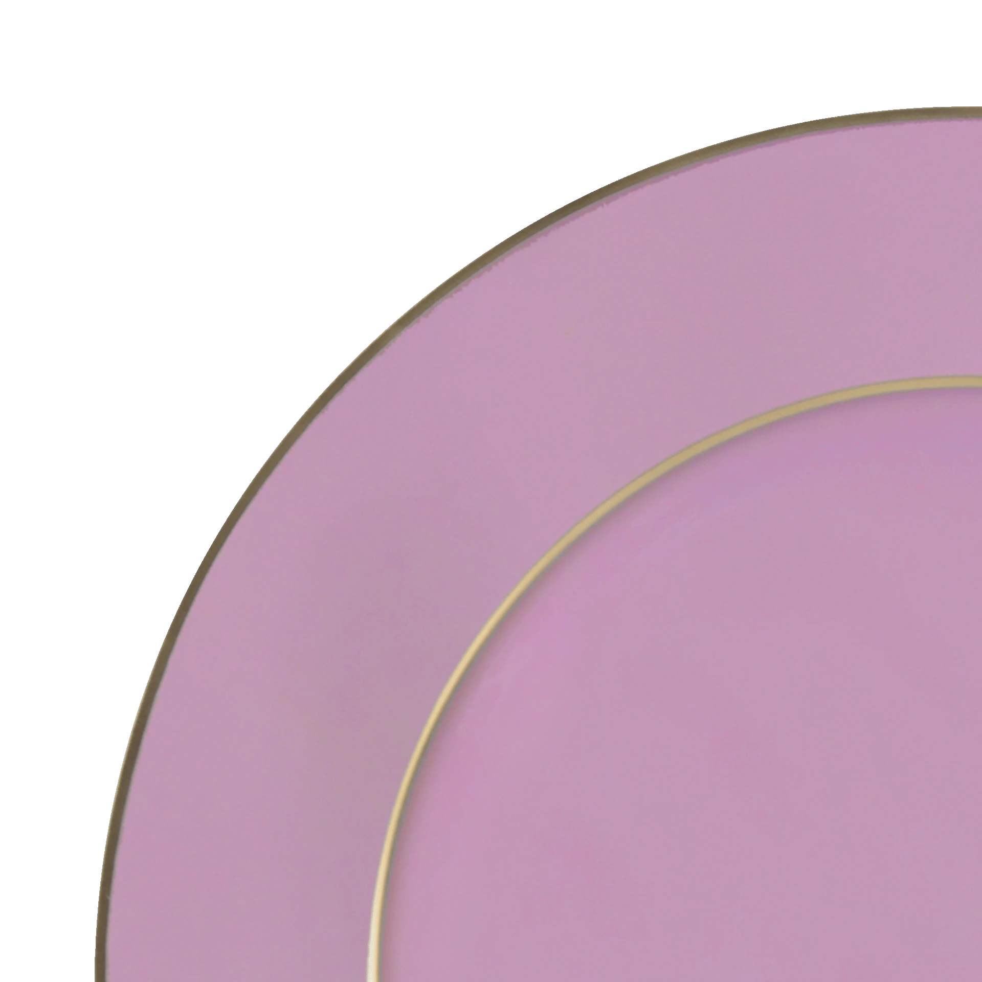 The Original Dinner Plate - Plain Pink
