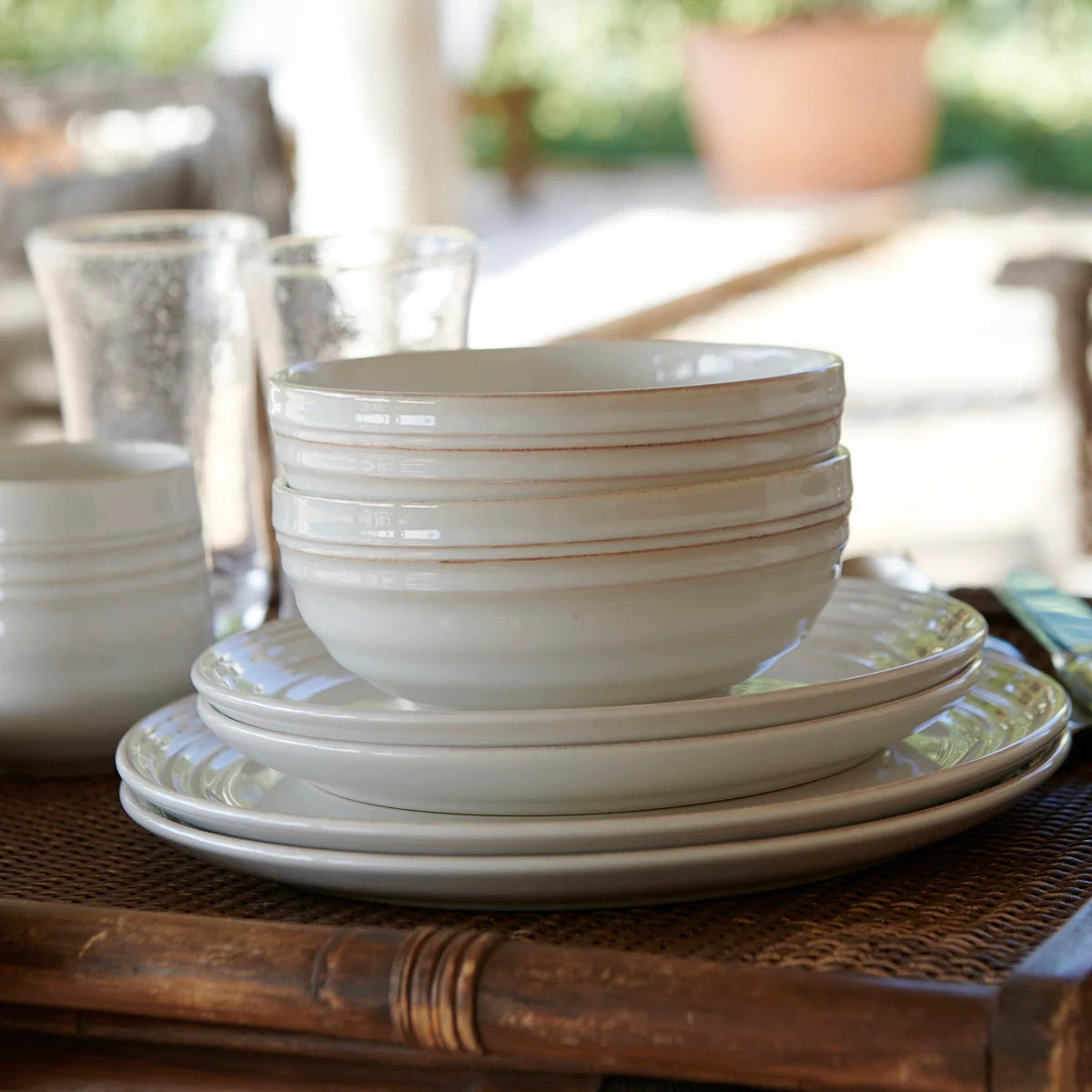 Bilbao Whitewash Cereal/Ice Cream Bowl