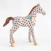 Foal With Flowers - Chocolate