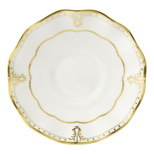 Elizabeth Gold Tea Cup Saucer