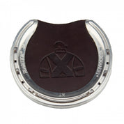 Custom Leather Horseshoe Paperweight or Trivet