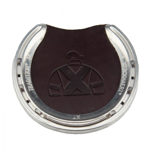 Custom Leather Horseshoe Paperweight or Trivet