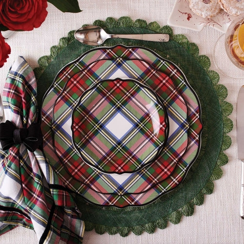 Stewart Tartan Dinner Plate