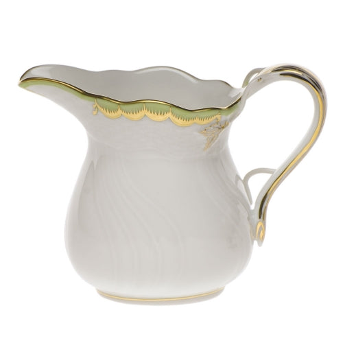 Princess Victoria Green Creamer