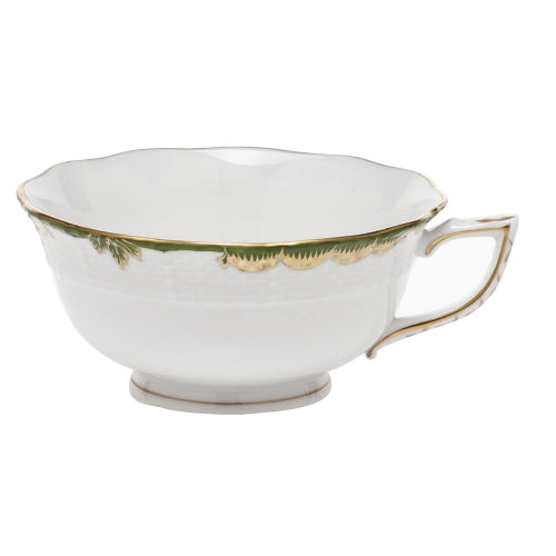 Princess Victoria Dark Green Tea Cup