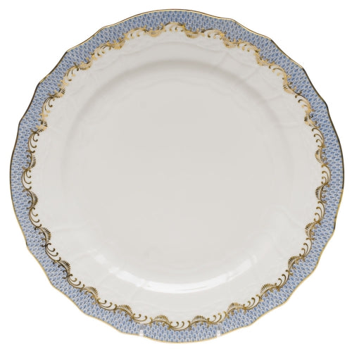 Fish Scale Light Blue Service Plate