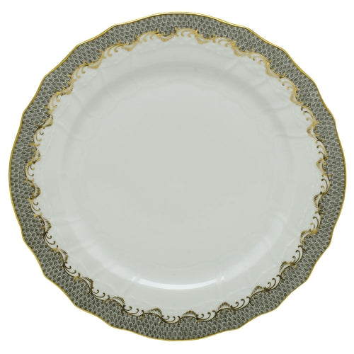 Fish Scale Gray Service Plate