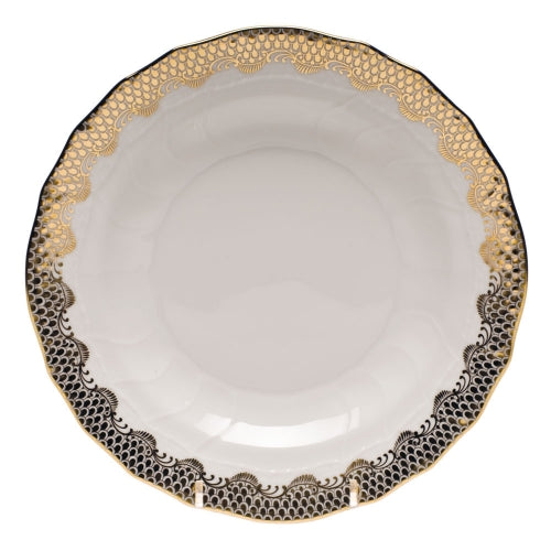 Fish Scale Gold Dessert Plate