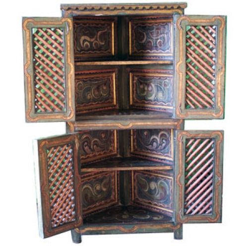 Tall Antique Peruvian Chest