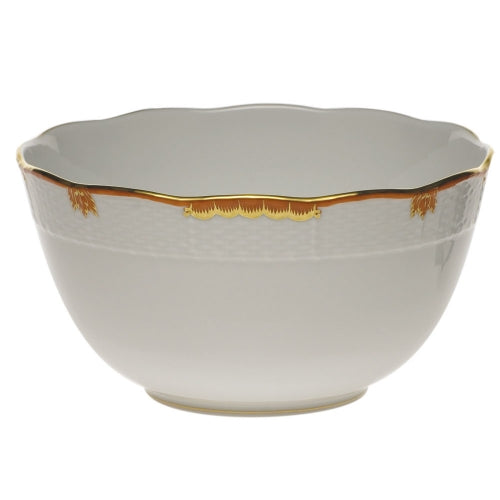 Princess Victoria Rust Round Bowl