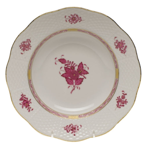 Chinese Bouquet Raspberry Service Plate