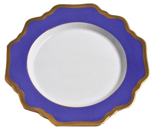 Anna's Palette Indigo Blue Bread and Butter Plate