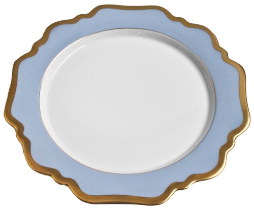 Anna's Palette Sky Blue Dinner Plate