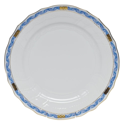 Chinese Bouquet Garland Blue Dinner Plate