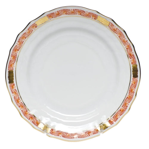 Chinese Bouquet Garland Rust Bread and Butter Plate