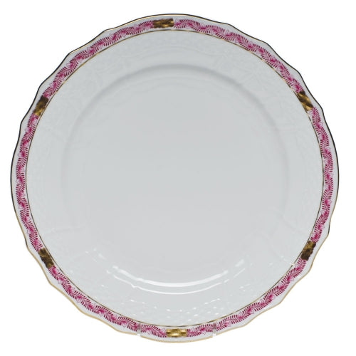 Chinese Bouquet Garland Raspberry Service Plate