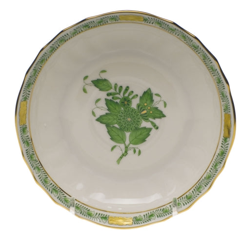 Chinese Bouquet Green Canton Saucer