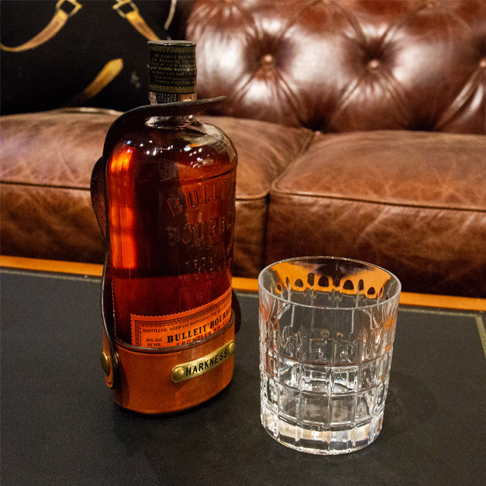 Custom Leather Bourbon Server - Bulleit