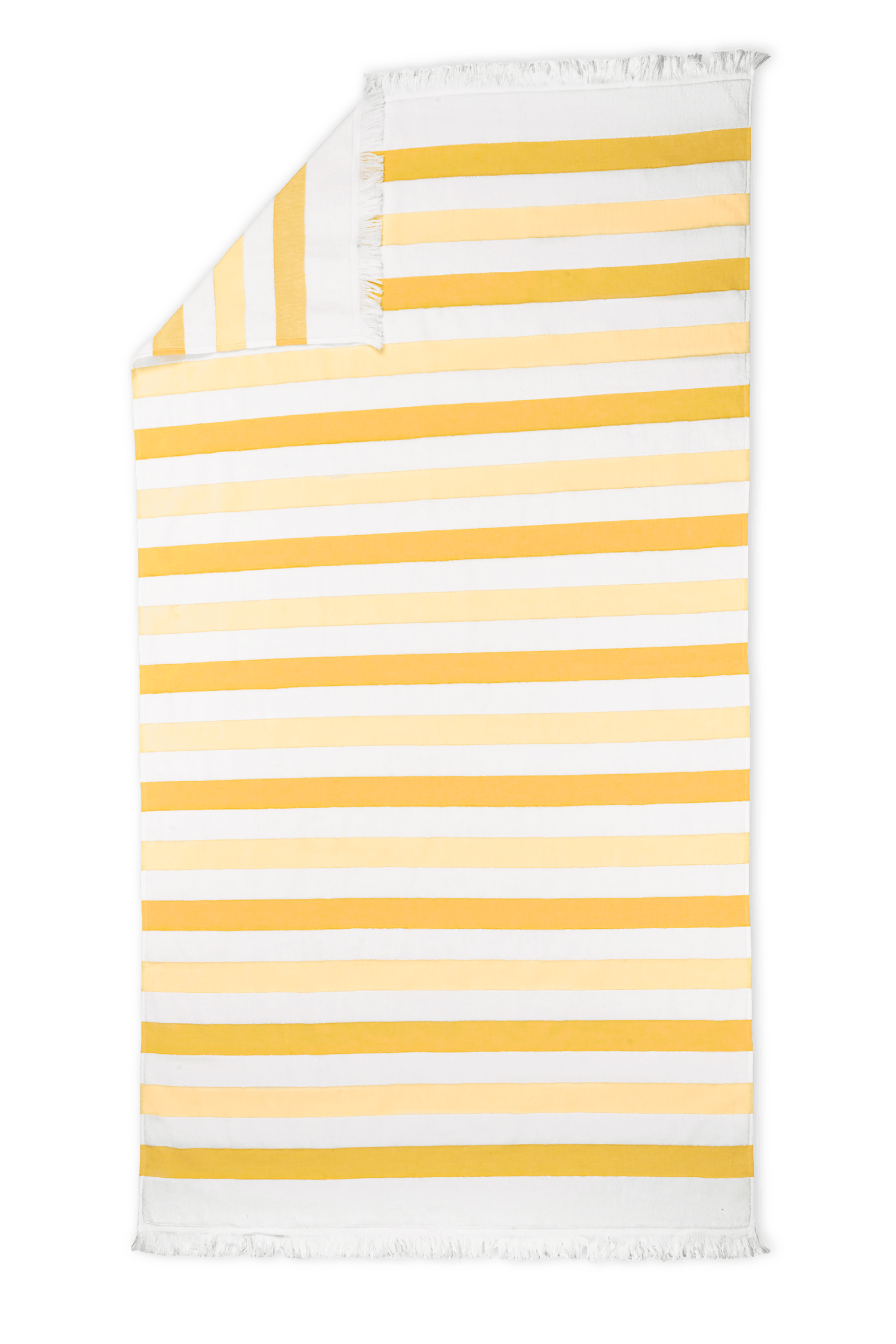 Amado Canary Stripe Beach Towel