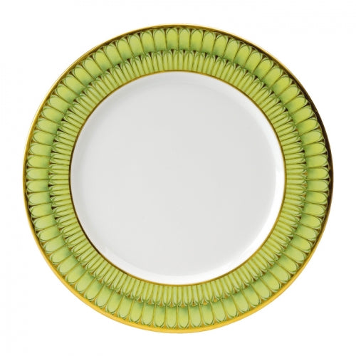 Arcades Green Dinner Plate 10 1/2"