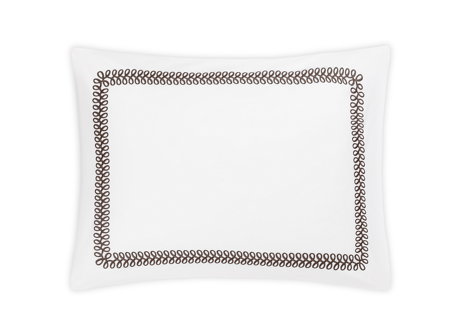 Astor Braid King Sham - Mocha
