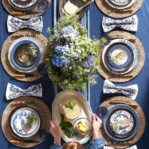 Le Panier White/Delft Cereal/Ice Cream Bowl