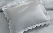 Diamond Pique White King Sham