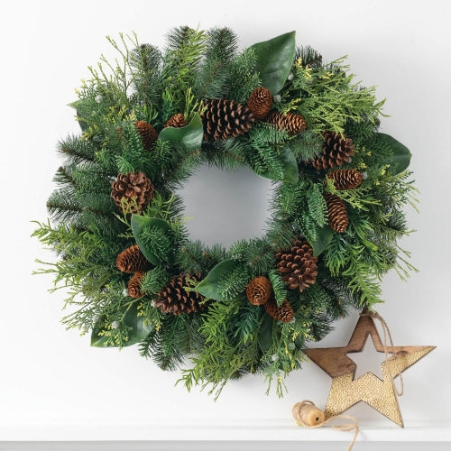 Australian Pine Wreath 24"