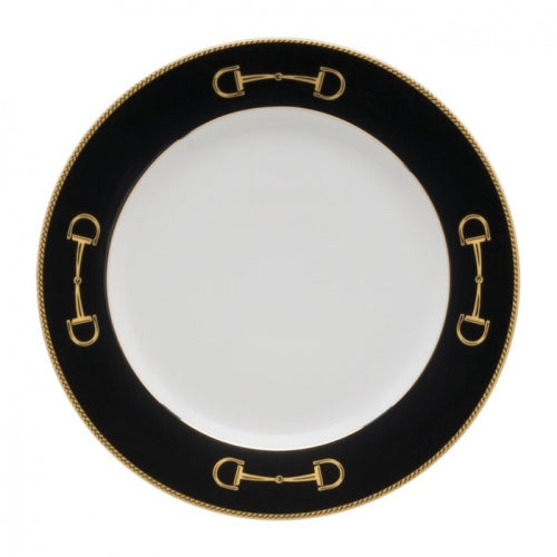 Cheval Black Salad Plate