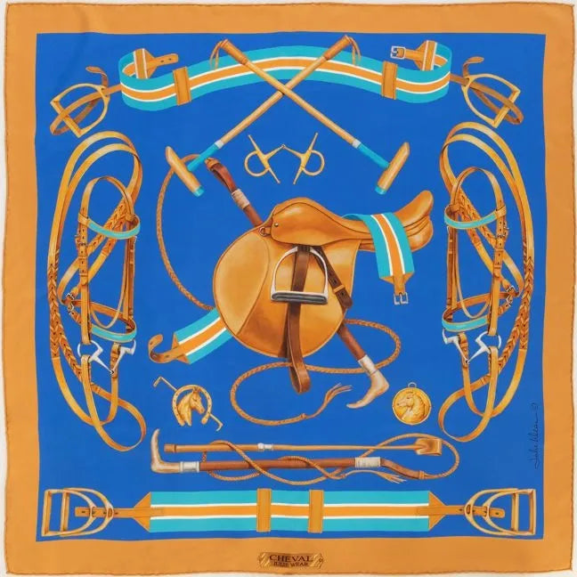 Cheval Silk Scarf