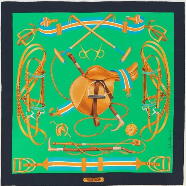 Cheval Silk Scarf