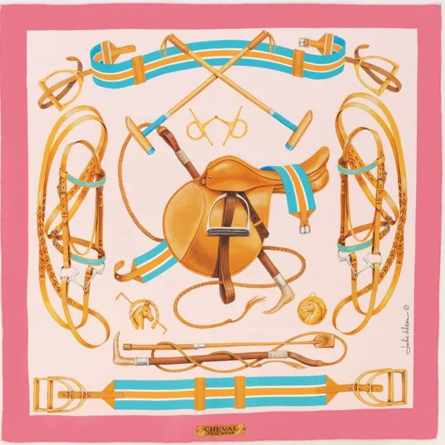 Cheval Silk Scarf