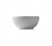 White Fluted Bowl 7"