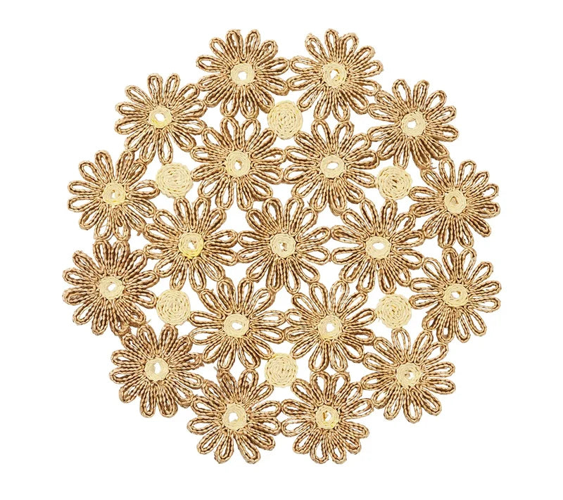 Natural & Ivory Daisy Placemat