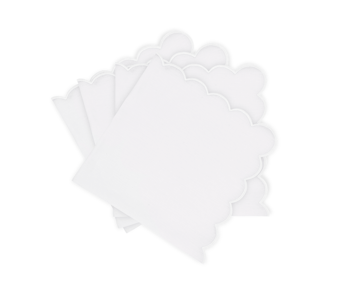 Dakota Napkin Set/4 -White