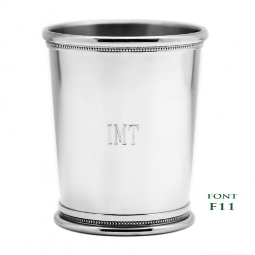 Pewter Julep Cup With Horsehead