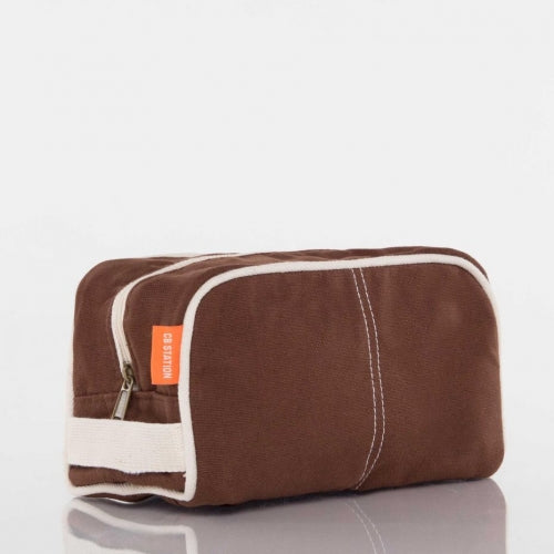 Brown Dopp Kit