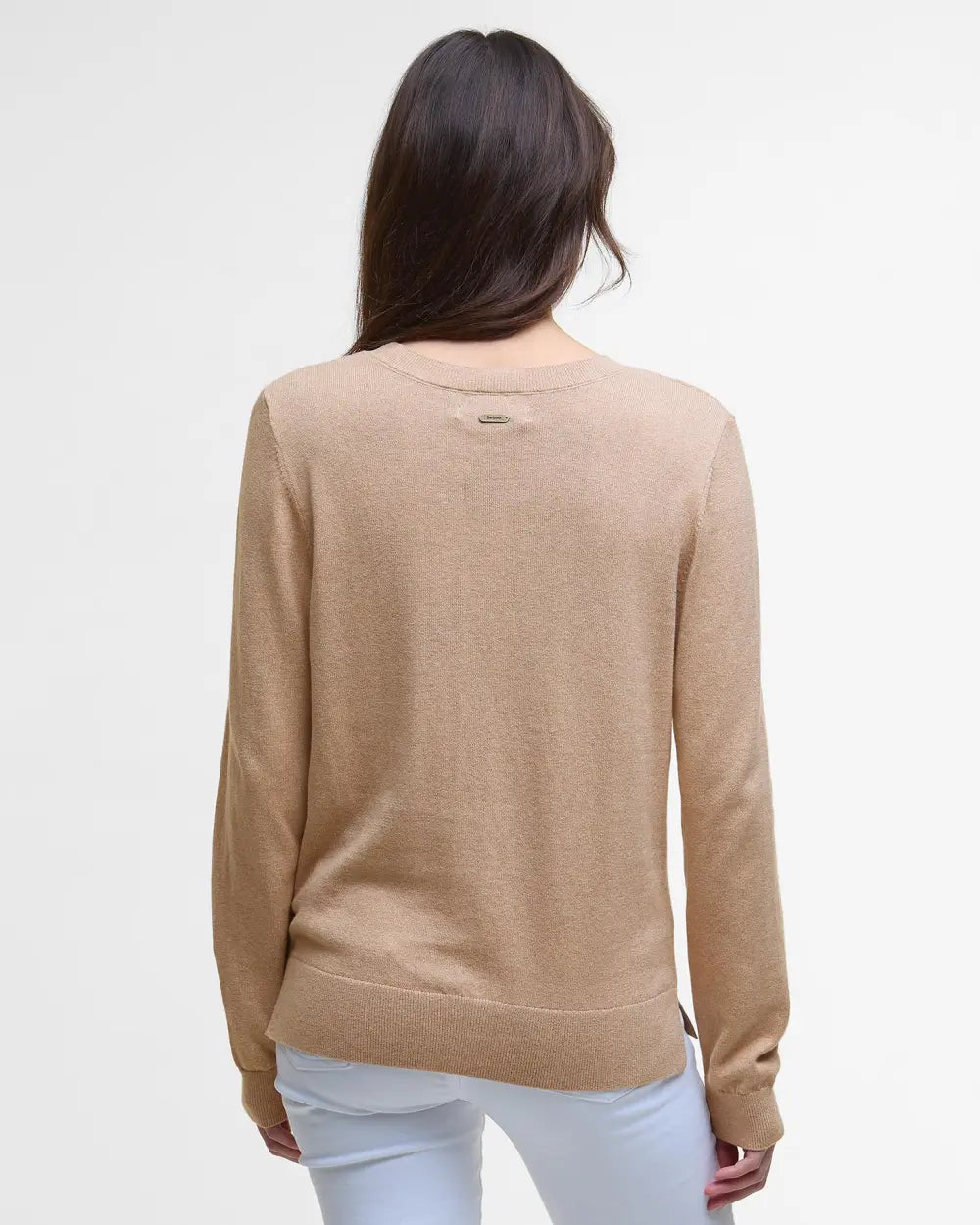 Fareham Crew Neck Sweater - Pale Camel