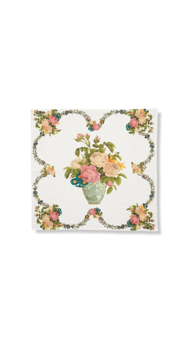 Feast Linen Napkin - Floral - 20 x20"