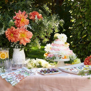 Berry & Thread Whitewash 14" Cake Stand