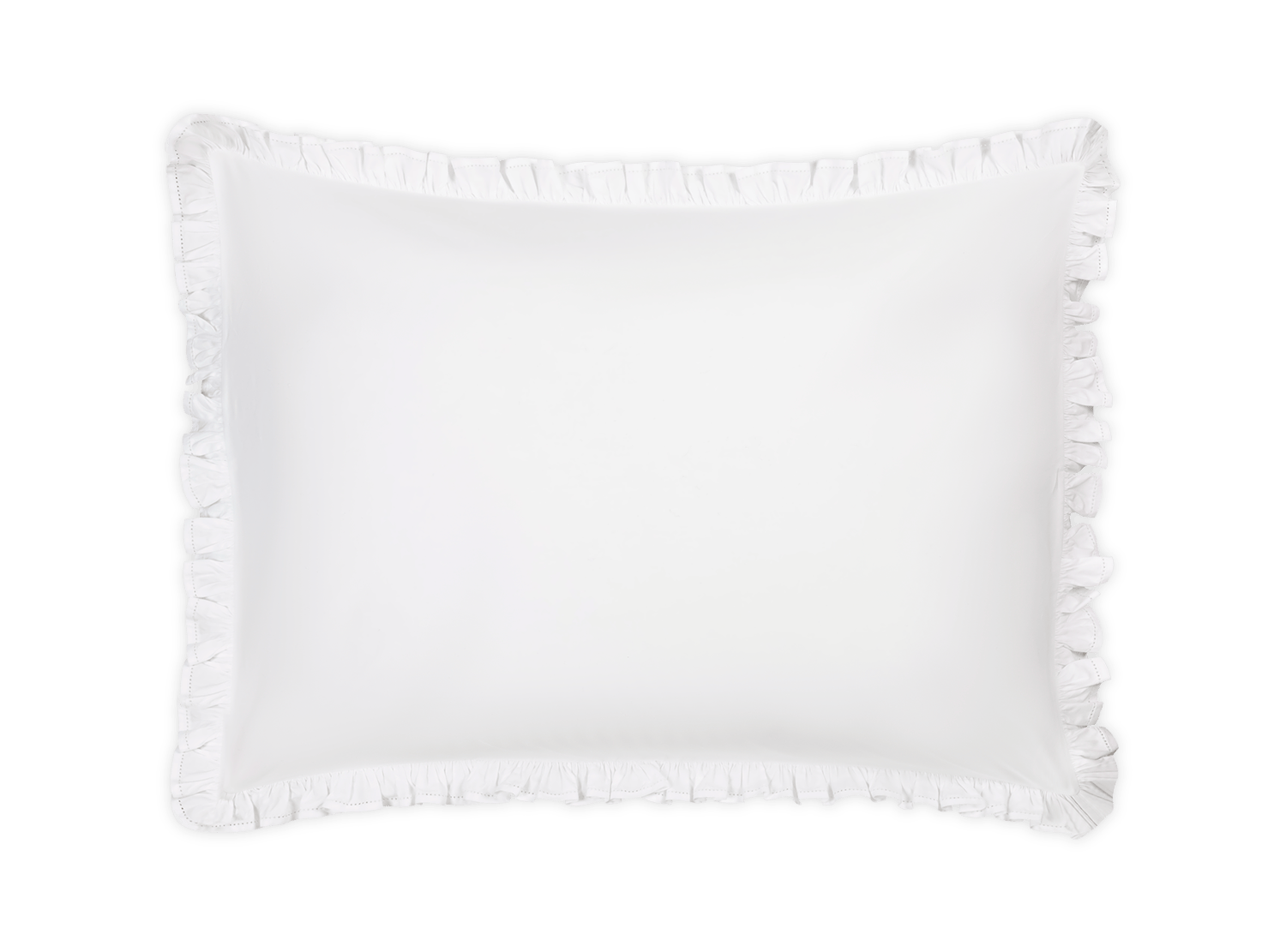Georgia Standard Sham, 1.5" Flange - White