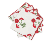 Gisele Napkins - Scarlet, Set of 4