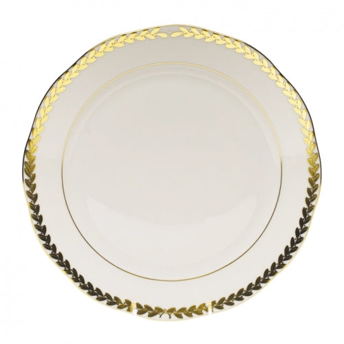 Golden Laurel Dinner Plate