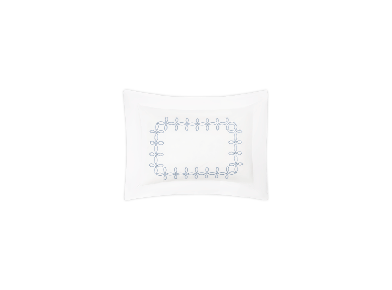 Gordian Knot Boudoir Sham - Wedgewood
